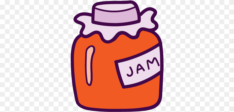 Jam Bottle Icon Of Autumn Hand Drawn Icon Selai, Jar Free Transparent Png