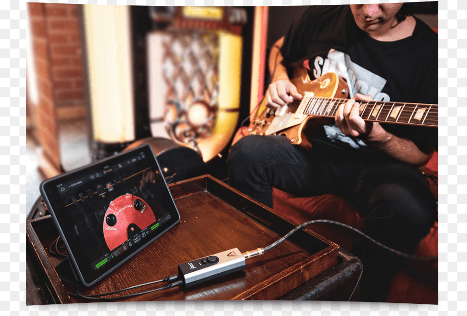 Jam Guitar Interface For Ipad U0026 Mac Apogee Electronics Mobile Phone, Electric Guitar, Musical Instrument, Tablet Computer, Computer Png Image