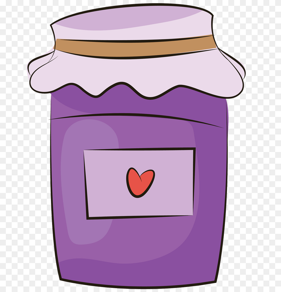 Jam Jar Clipart, Food, Mailbox Png Image