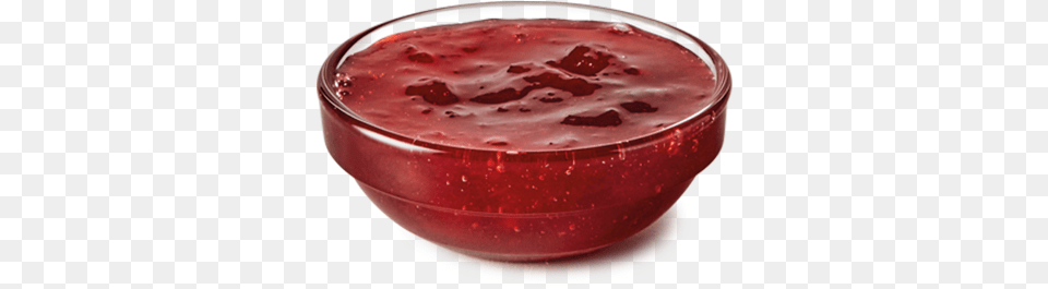 Jam Transparent Mcdonalds Strawberry Jam, Food, Ketchup Png Image