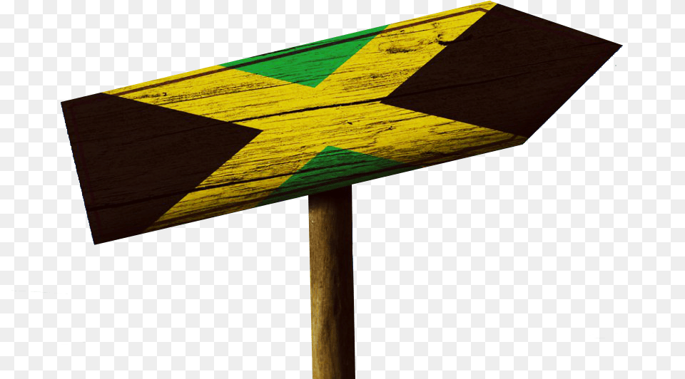 Jamaica Arrow, Cross, Symbol, Flag Free Png Download