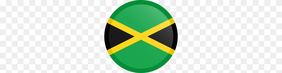 Jamaica Flag Clipart, Logo, Disk Free Transparent Png