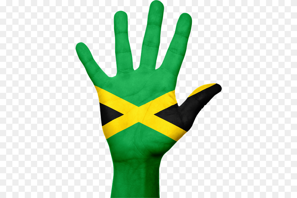 Jamaica Hand, Clothing, Glove, Body Part, Person Png Image