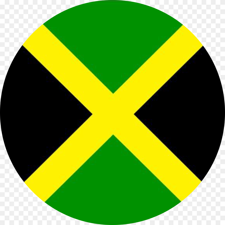 Jamaica Jamaican Flag Red Black Green Circle Jamaica Icon Free Png