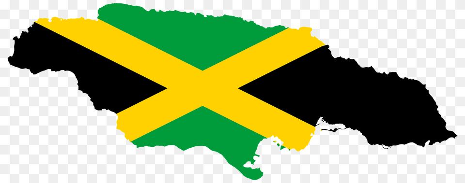 Jamaica Map Flag Clipart, Chart, Plot, Symbol Png Image