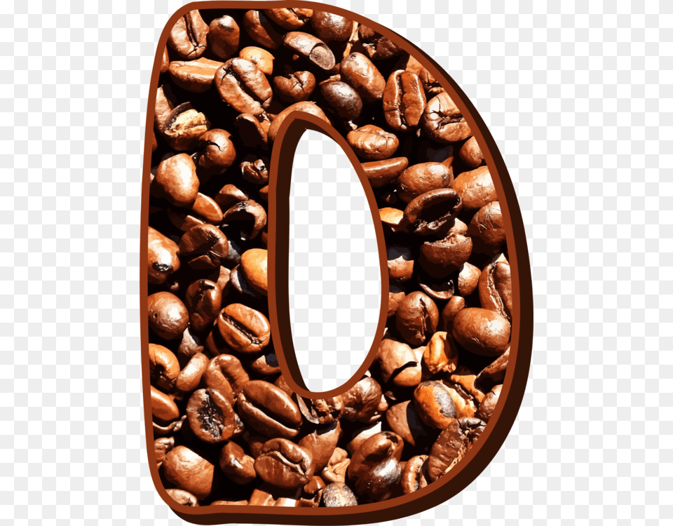 Jamaican Blue Mountain Coffee Cafe Coffee Bean Coffee Letters With Coffee Bean, Plate, Beverage, Bread, Food Png