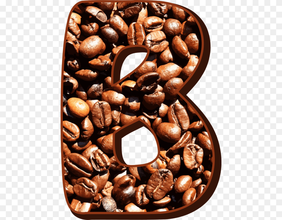 Jamaican Blue Mountain Coffee Cafe Coffee Bean Kona Coffee Beans Alphabet, Plate, Beverage Free Png