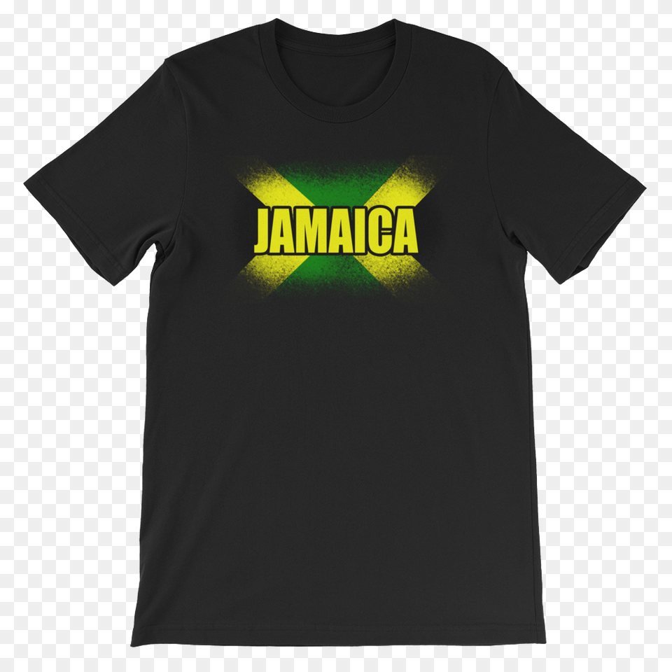 Jamaican Flag La Pluma Negra, Clothing, T-shirt, Shirt Png