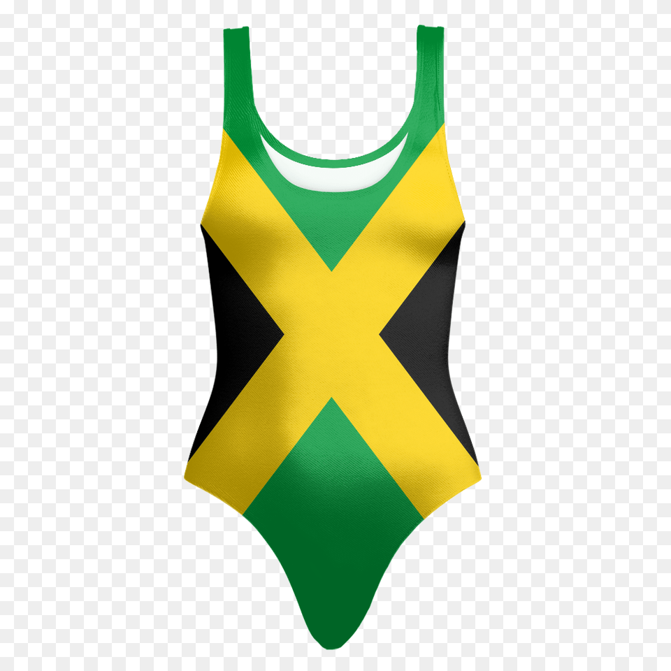Jamaican Flag Swimsuit Melanin Apparel, Clothing, Swimwear Png Image