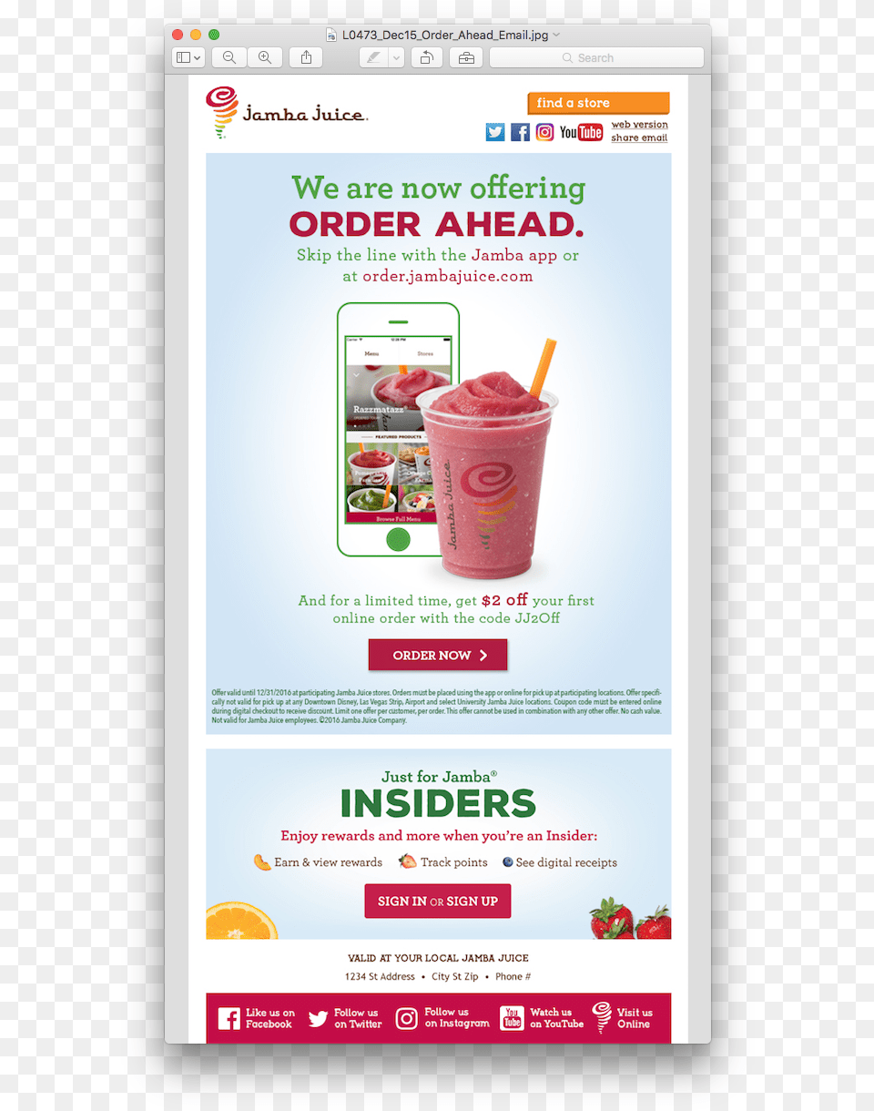 Jamba Juice Logo, Advertisement, Poster, Beverage, Smoothie Free Png