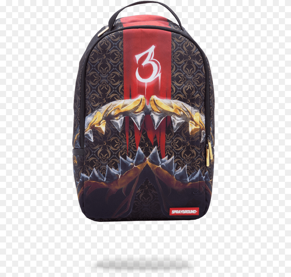 Jameis Winston Sprayground Backpack, Bag, Accessories, Handbag Png