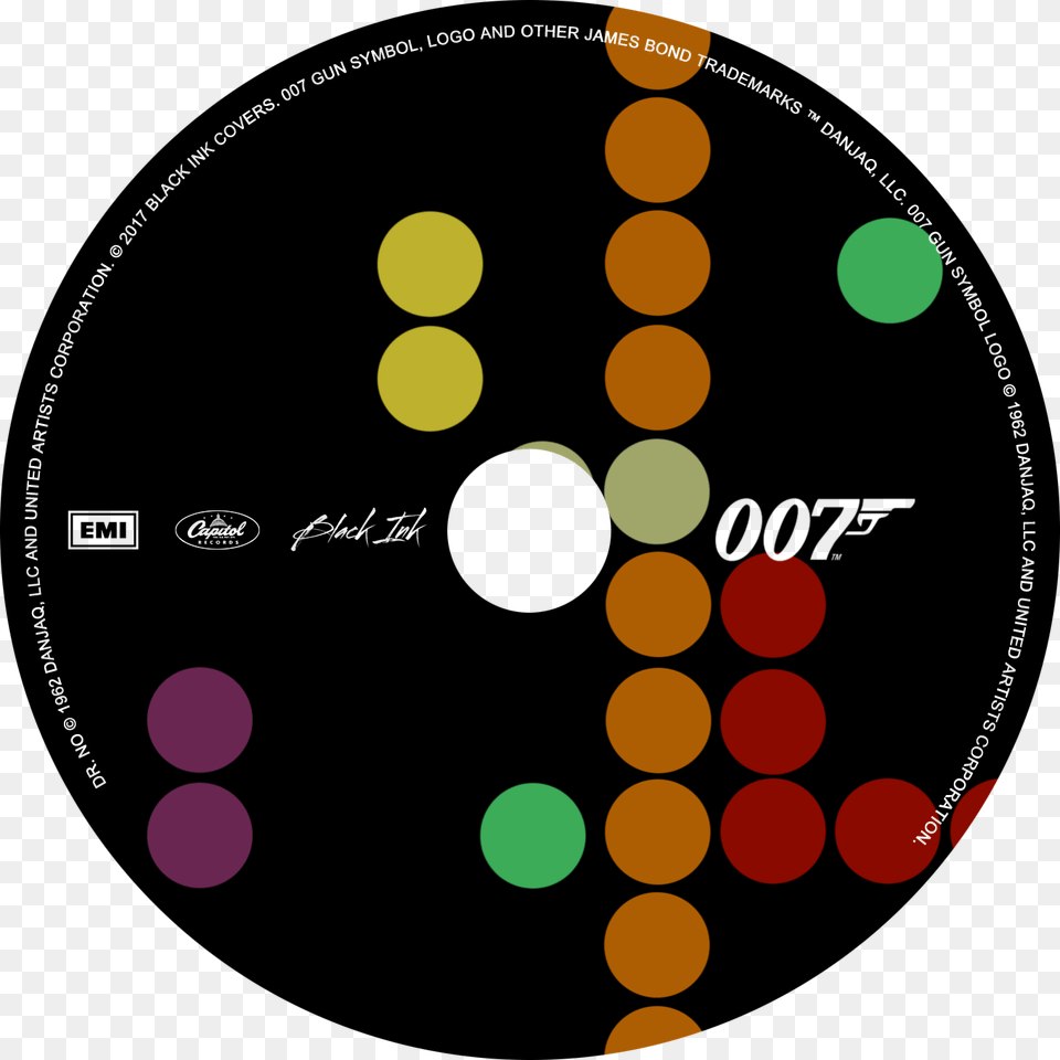 James Bond, Disk, Paint Container, Palette Free Png Download