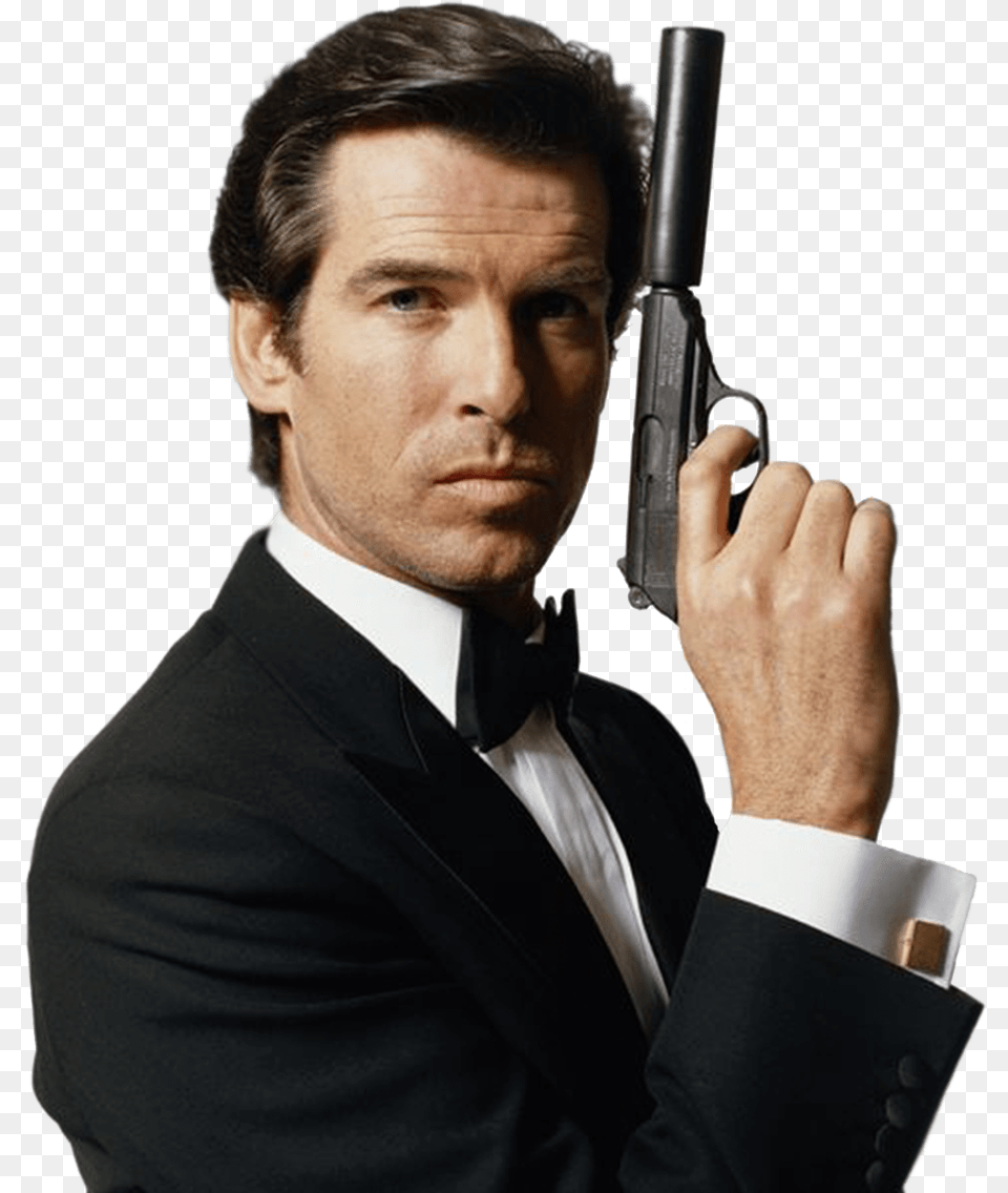 James Bond, Weapon, Suit, Handgun, Gun Free Transparent Png