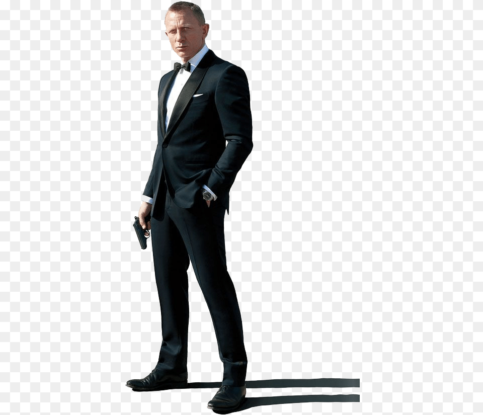 James Bond, Tuxedo, Suit, Clothing, Formal Wear Free Png Download