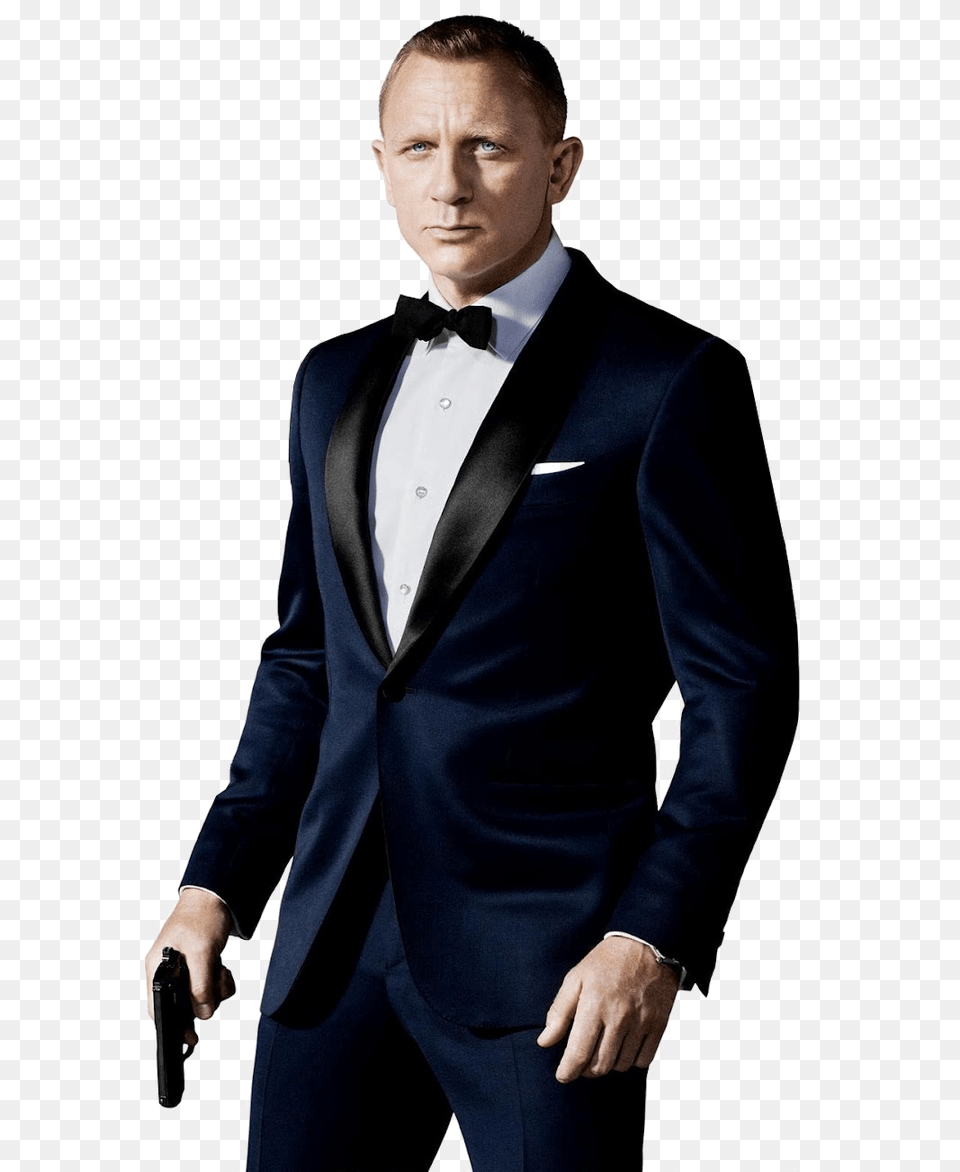 James Bond, Clothing, Formal Wear, Tuxedo, Suit Png Image