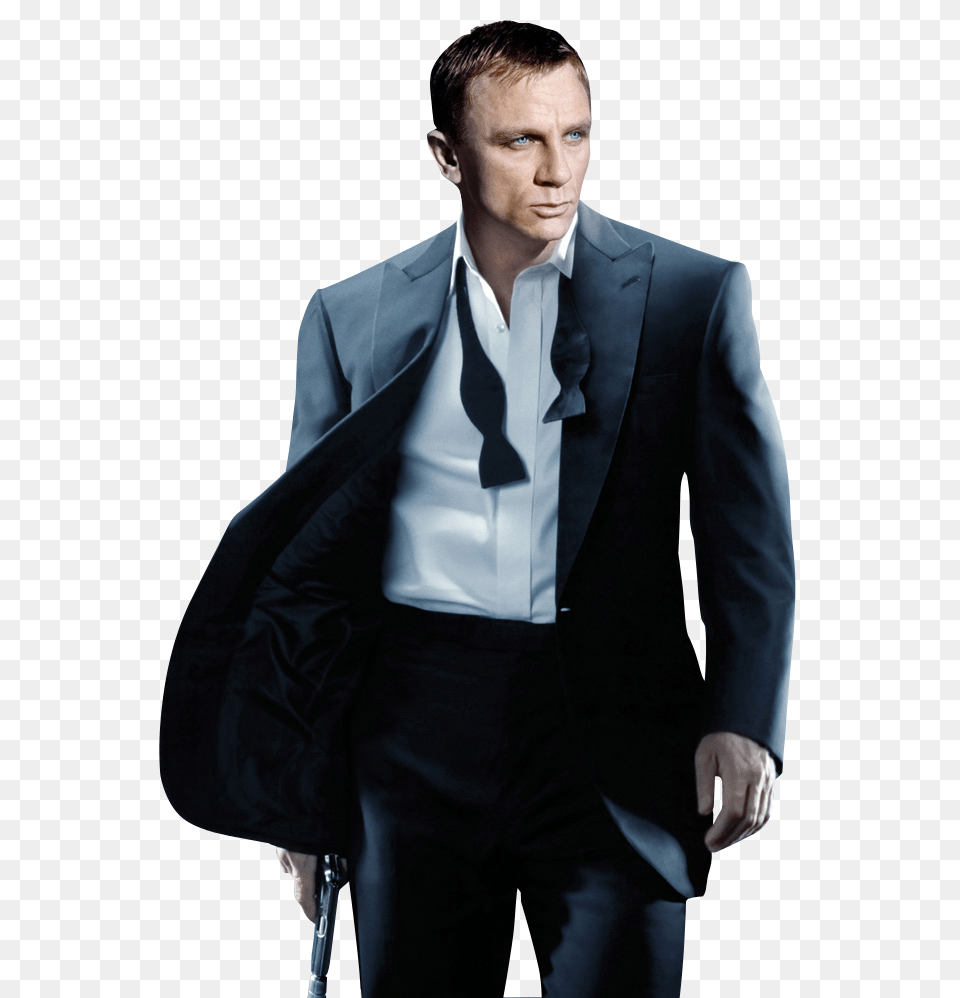 James Bond, Accessories, Tie, Suit, Jacket Png