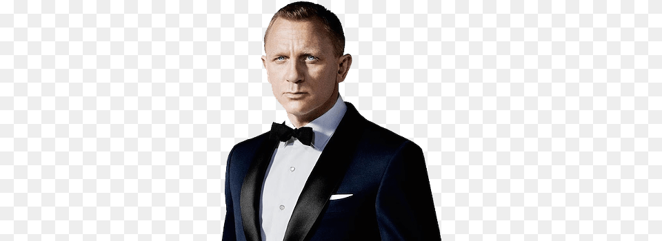 James Bond, Accessories, Tie, Suit, Person Free Png Download