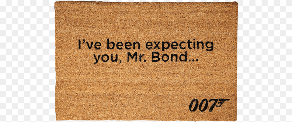 James Bond Doormat Mr Bond 007 Doormat, Mat Png Image