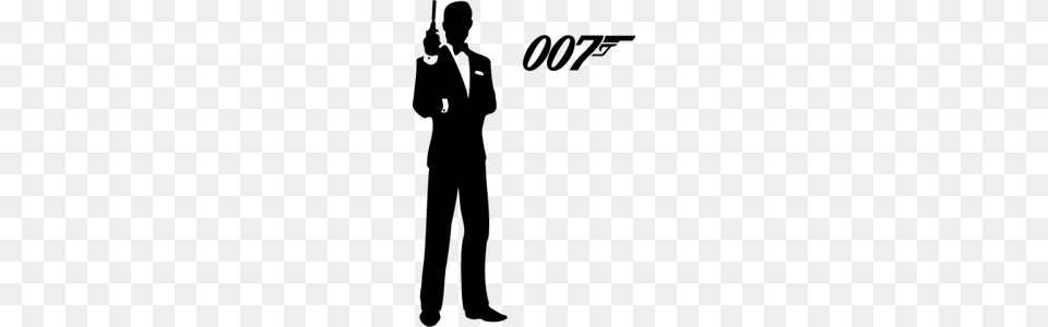 James Bond Logo Vector, Gray Free Png Download