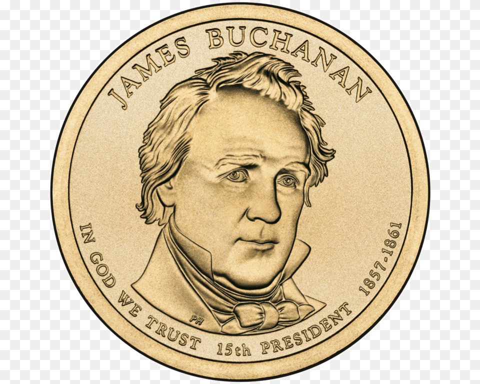James Buchanan Coin, Baby, Face, Head, Person Free Transparent Png
