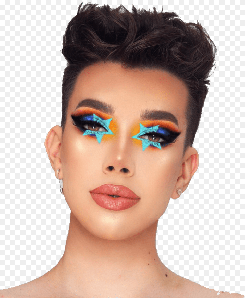James Charles James Charles Star Makeup, Person, Face, Head, Adult Png Image