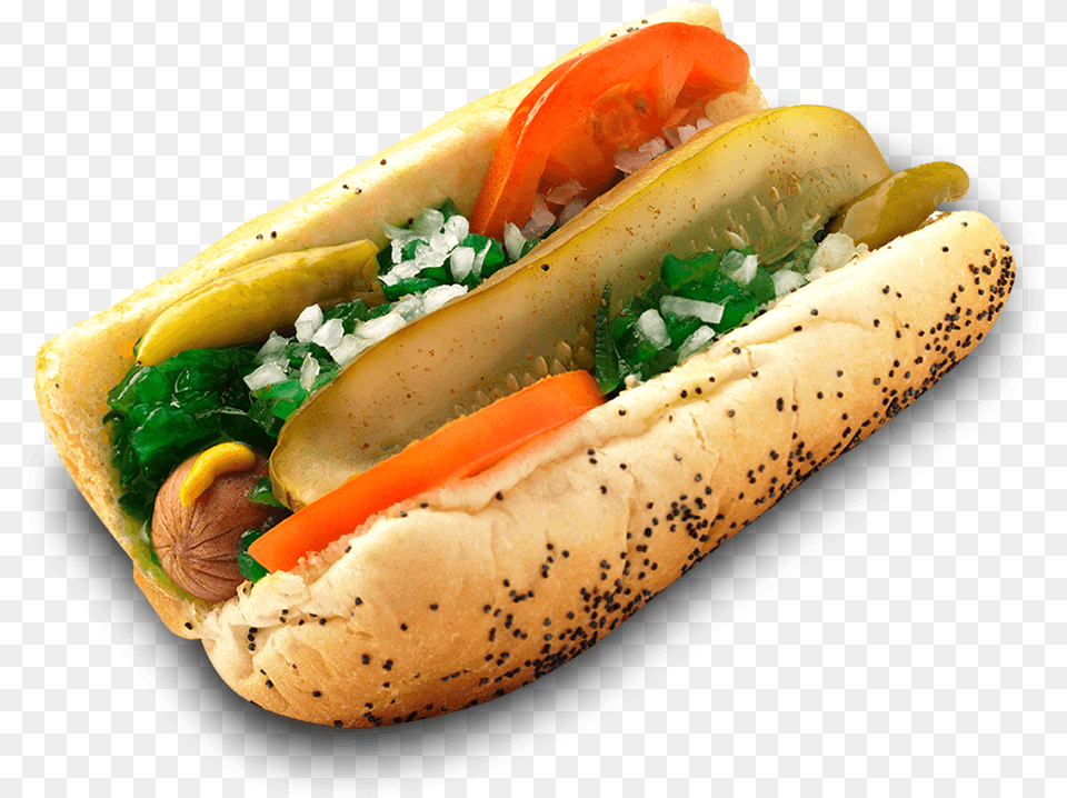 James Coney Island Chicago Dog, Food, Hot Dog Free Transparent Png
