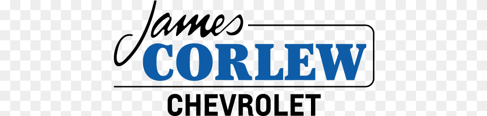 James Corlew Chevrolet, Logo, Text Free Transparent Png