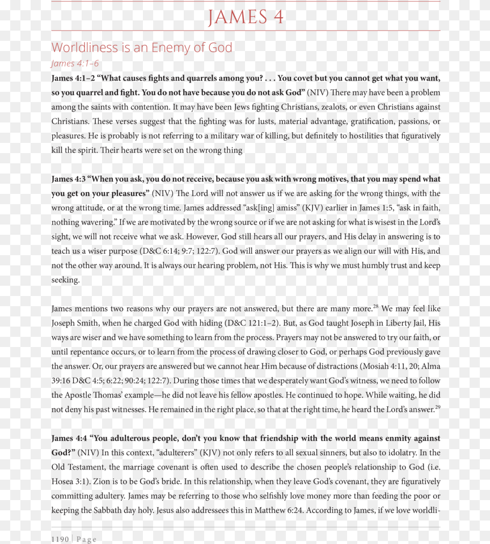 James Document, Page, Text Free Png Download