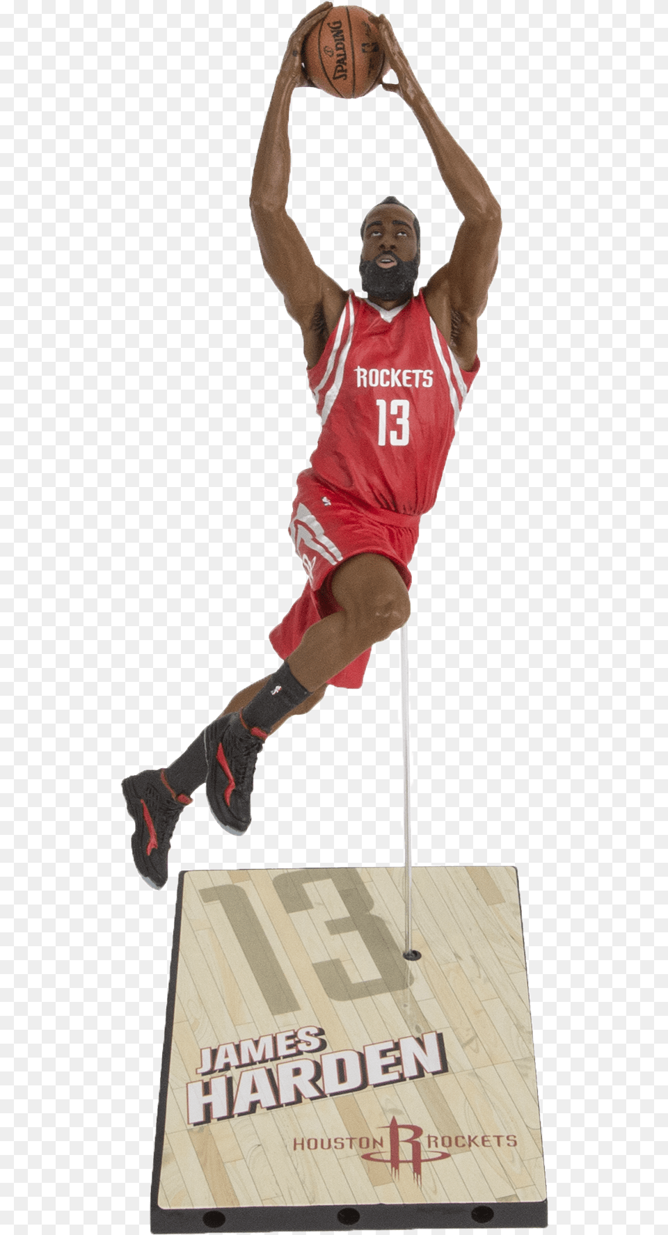 James Harden Dunk Nba James Harden Figure, Ball, Basketball, Basketball (ball), Person Free Transparent Png