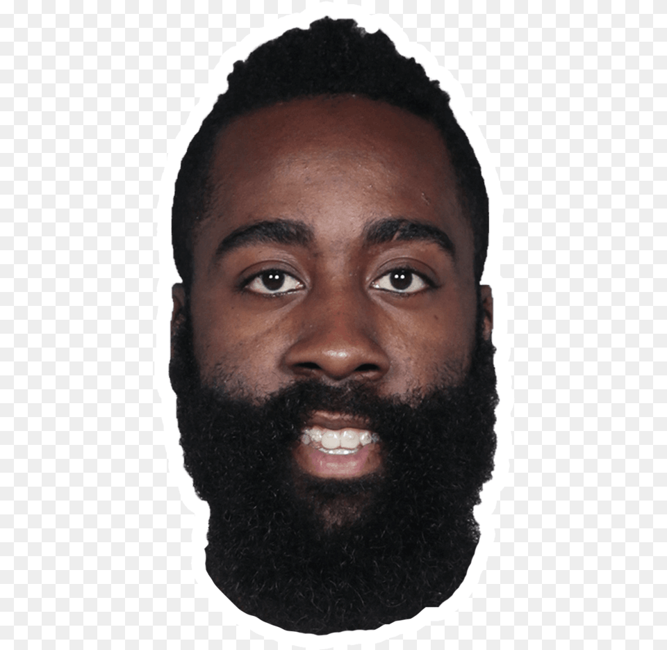 James Harden Face, Adult, Beard, Head, Male Free Png Download