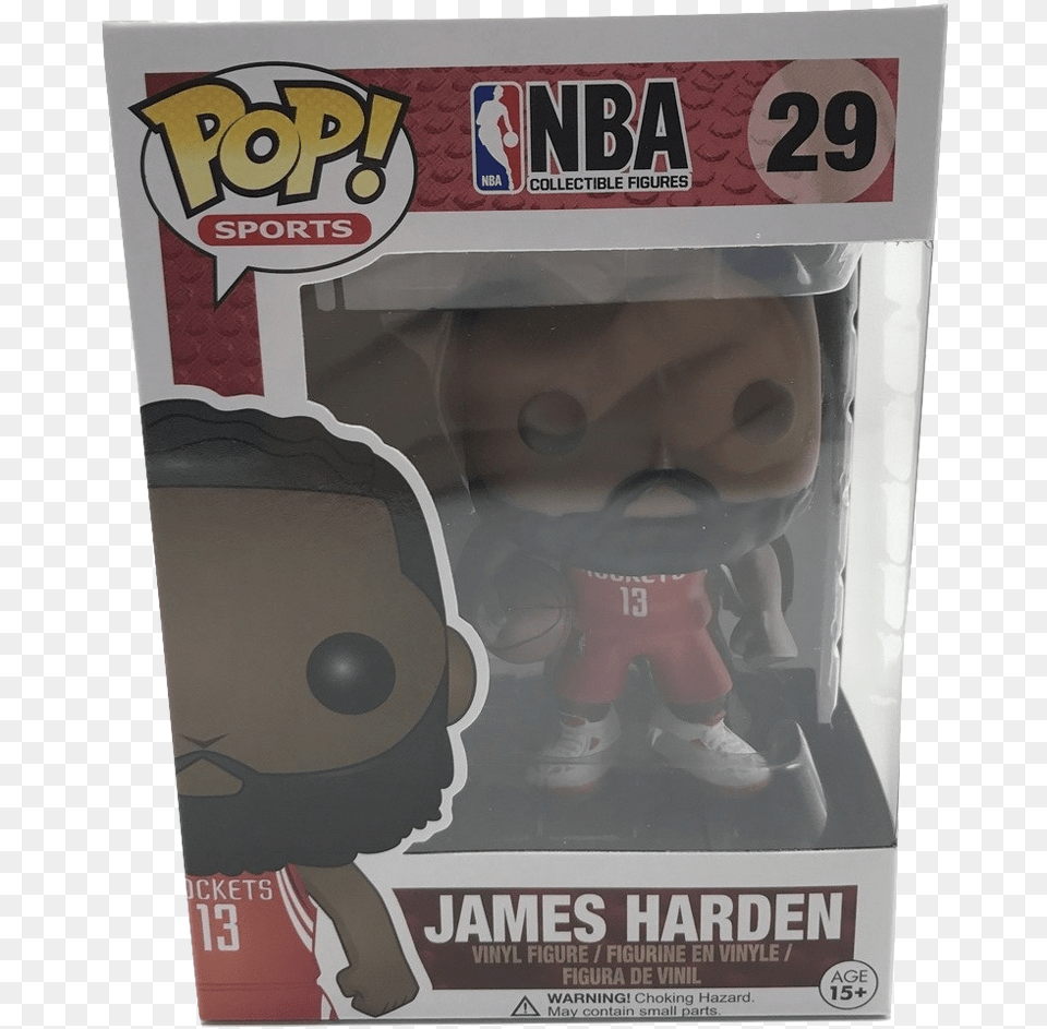 James Harden Funko Pop Nba Stephen Curry 19 Golden State Warriors, Baby, Person, Face, Head Free Png Download