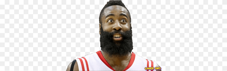 James Harden Lakersgifs Animated Laker Gifs Memes Conk, Portrait, Beard, Body Part, Face Png Image