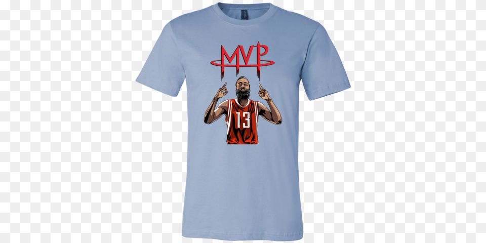 James Harden Mvp Graphic T Shirt Tee Wise, Clothing, T-shirt, Adult, Male Png