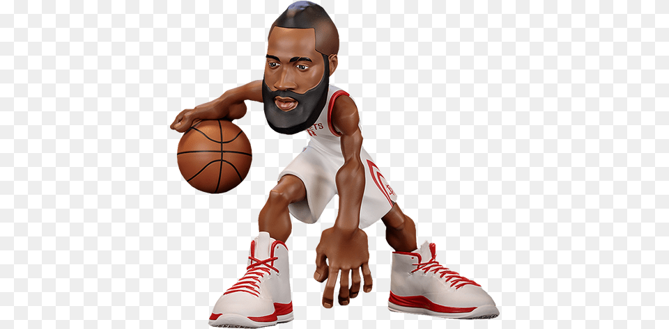 James Harden Small Stars Figure Basketball Moves, Footwear, Shoe, Clothing, Sport Png