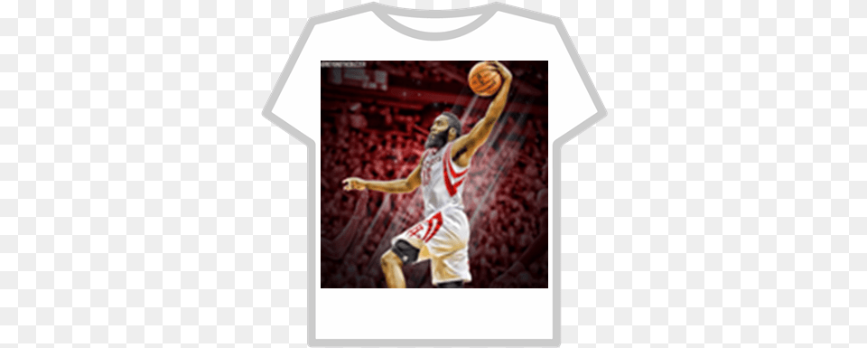 James Harden T Shirt Roblox Pewdiepie Roblox T Shirt, Ball, Basketball, Basketball (ball), Person Free Png