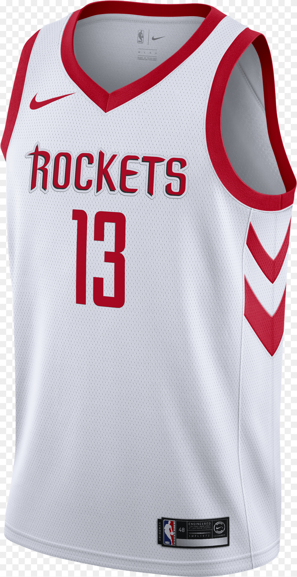 James Harden White Nike Jersey, Clothing, Shirt Free Transparent Png