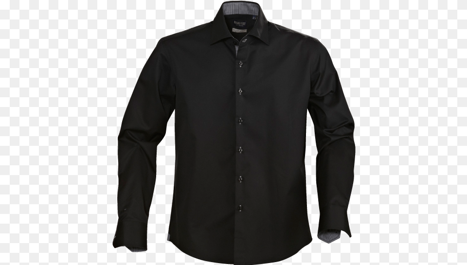 James Harvest James Harvest Baltimore Gents Shirts Beyaz Dmeli Siyah Gmlek, Clothing, Coat, Dress Shirt, Long Sleeve Free Png Download