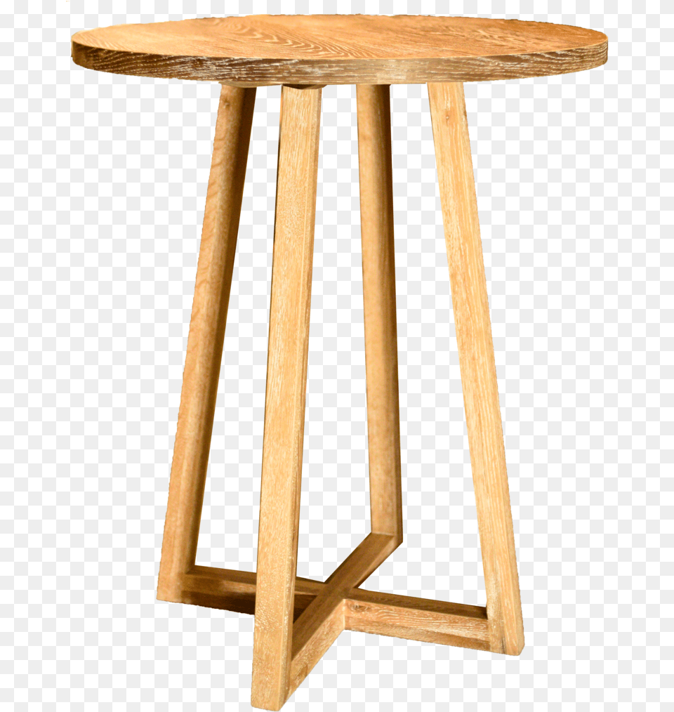 James High Top Cocktail Party End Table, Bar Stool, Furniture, Wood Png