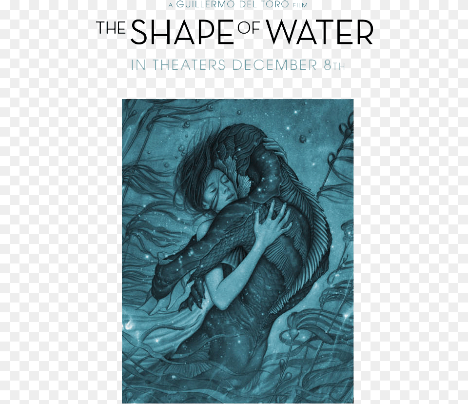 James Jean The Shape Of Water Poster, Book, Publication, Baby, Person Png Image