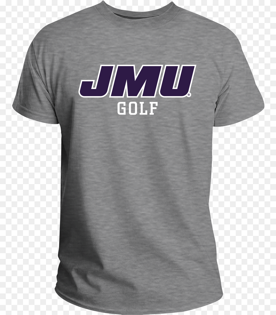 James Madison Golf Tee Active Shirt, Clothing, T-shirt, Adult, Male Png