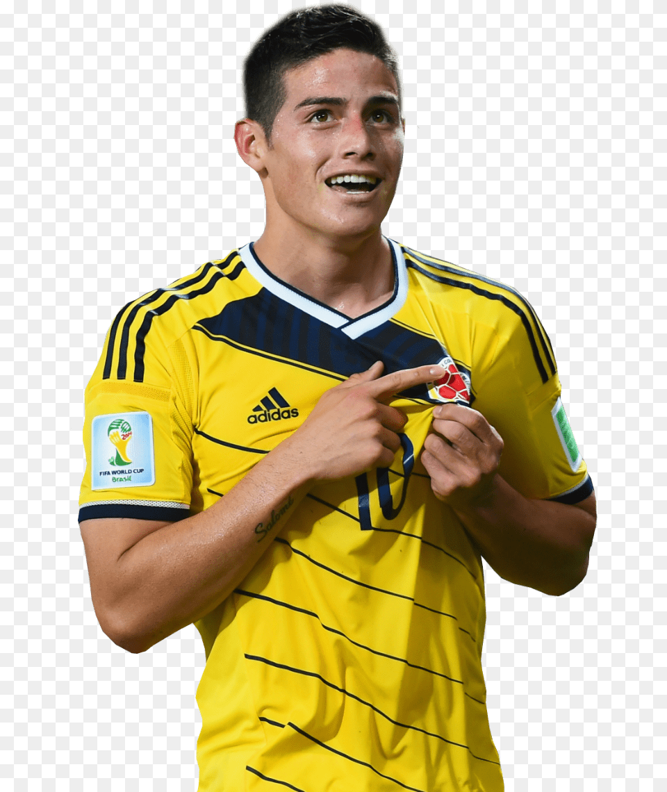 James Rodriguez Holding Shirt Carlos Rodriguez Columbia Soccer, Adult, Person, Neck, Man Free Png