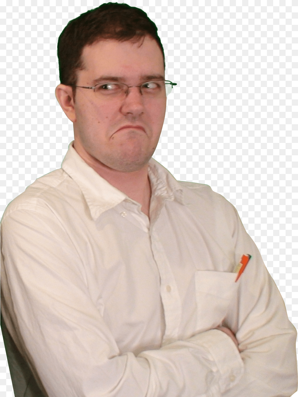 James Rolfe Angry Video Game Nerd Angry Video Game Nerd, Shirt, Portrait, Photography, Person Free Png