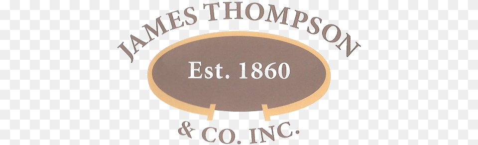 James Thompson Logo, Oval, Disk Png Image