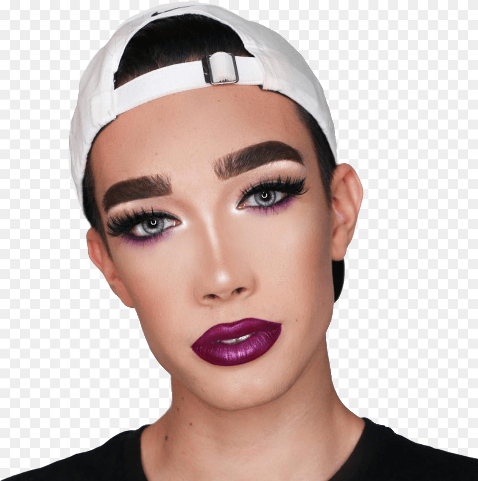 Jamescharles James Youtuber Mua Sticker James Charles Makeup 2017, Baseball Cap, Cap, Clothing, Swimwear Free Transparent Png