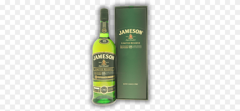 Jameson 18 Years 40 Jameson Whiskey, Alcohol, Beverage, Liquor, Whisky Png