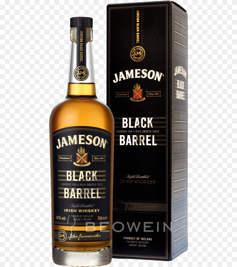 Jameson Black Barrel 07 L Jameson Black Barrel Blended Irish Whiskey, Alcohol, Beverage, Liquor, Whisky Free Png Download