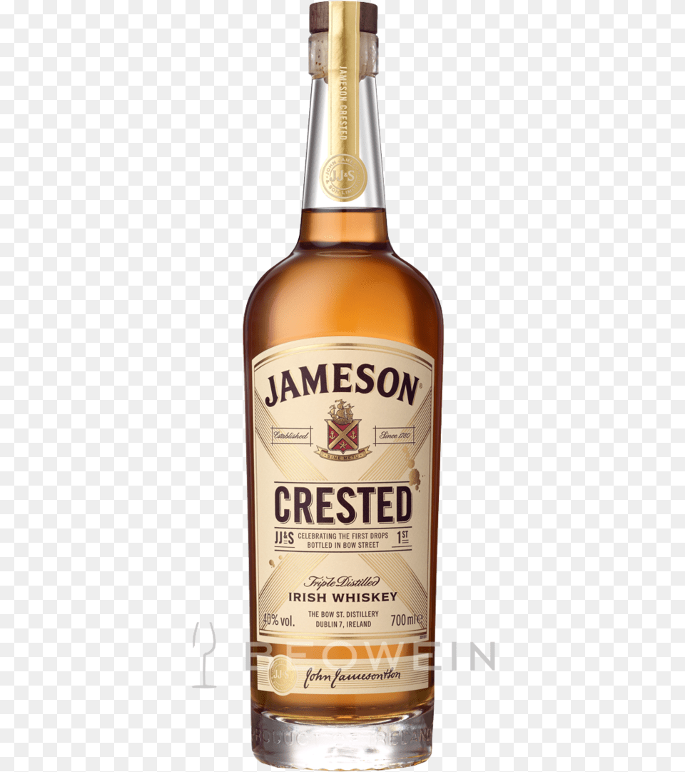 Jameson Crested 07 L Jameson Crested Ten Blended Whiskey, Alcohol, Beverage, Liquor, Whisky Free Png Download