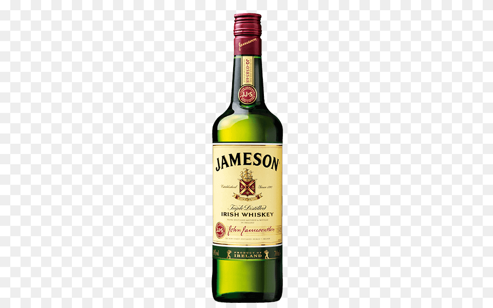 Jameson Irish Whiskey, Alcohol, Beverage, Liquor, Food Free Png