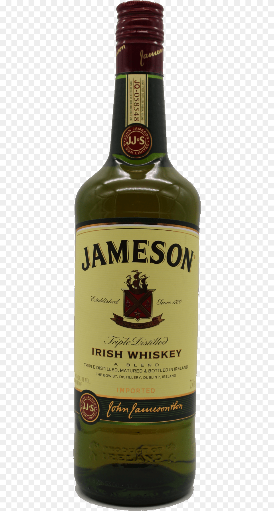 Jameson Irish Whiskey, Alcohol, Beverage, Liquor, Beer Free Png Download