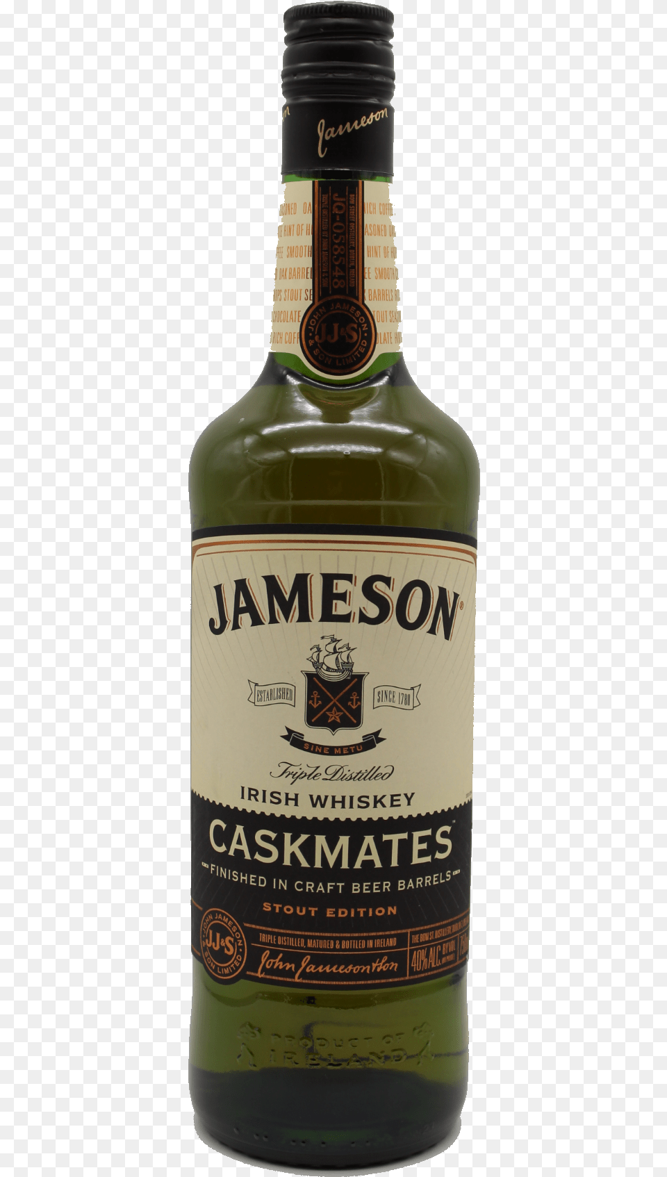 Jameson Irish Whiskey, Alcohol, Beverage, Liquor, Beer Free Png